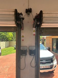 Dual Garage Door Automation in Alberton